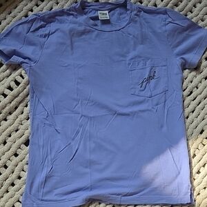 PINK Victoria's Secret Purple Short Sleeve Tee